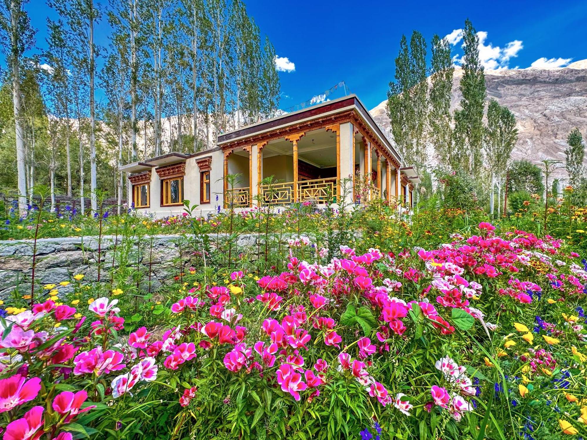 De Khama Hotel Nubra Exterior photo